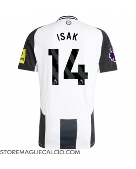Newcastle United Alexander Isak #14 Maglia Gara Casa Repliche 2024-25 Maniche Corte Newcastle United Alexander Isak #14 Maglia Gara Casa Repliche 2024-25 Maniche Corte